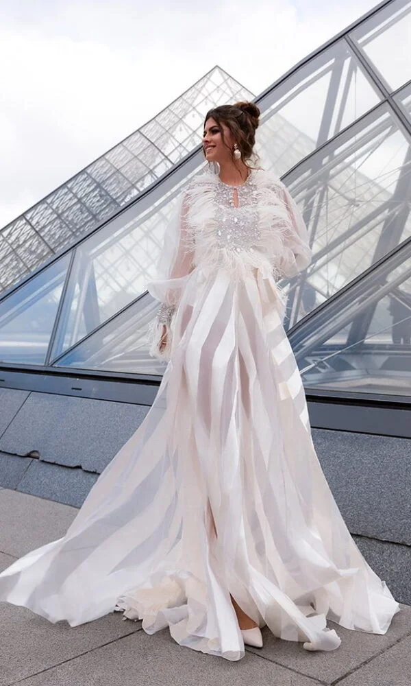 ワンピース Luxury dress from Oksana Mukha Buy Evelyn-1 at OKSANA MUKHA