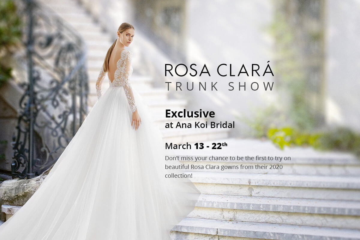 Rosa Clara Trunk Show 2020