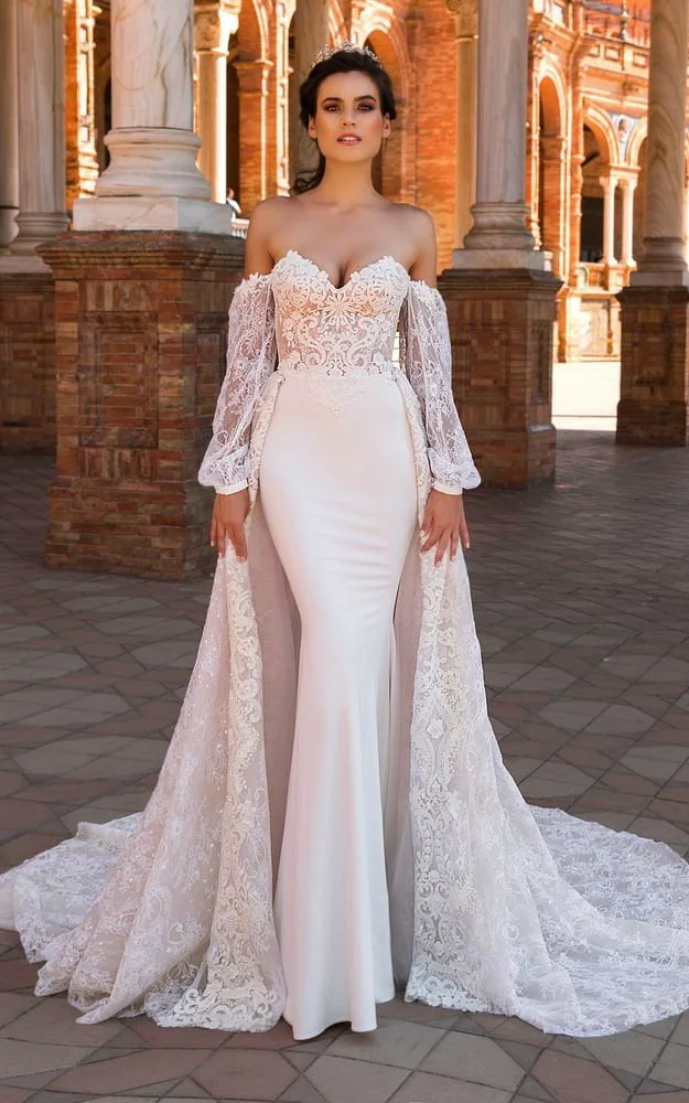 Camilla wedding dress by WONA. Shop online & schedule a fitting at Ana Koi Bridal