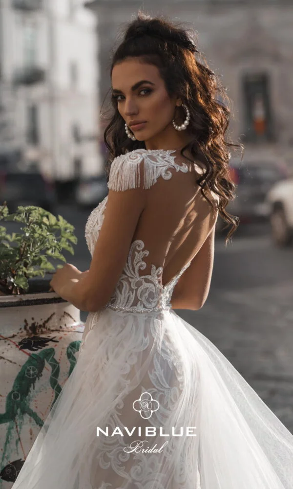 Nina 20007 wedding dress by Naviblue. Shop online & schedule a fitting at  Ana Koi Bridal