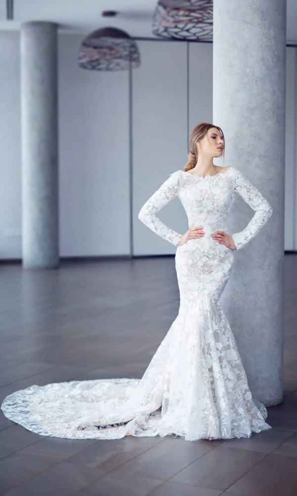 Dior wedding dress by Ana Koi Bridal. Shop online & schedule a fitting at  Ana Koi Bridal