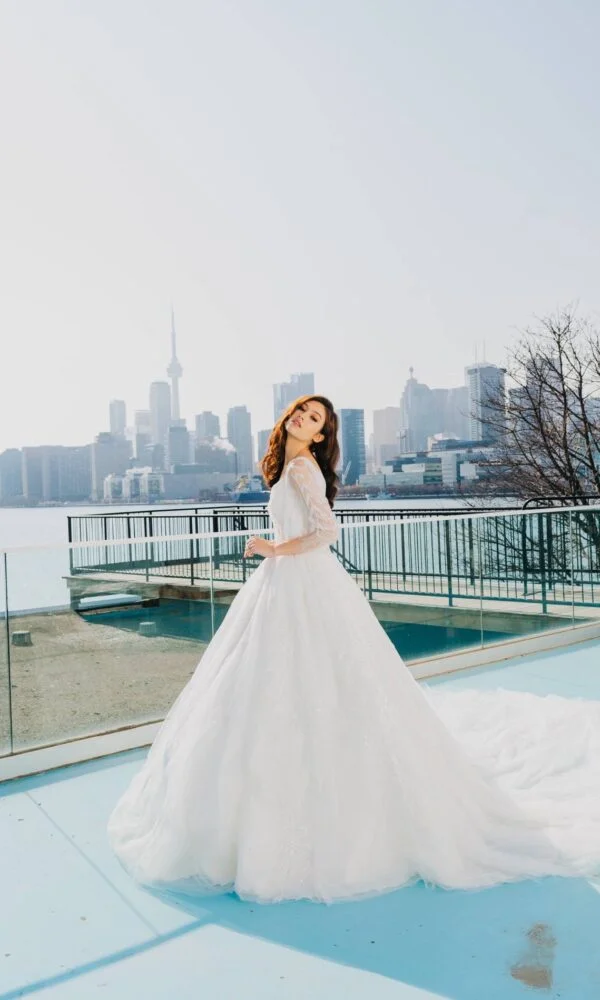 Dior wedding dress by Ana Koi Bridal. Shop online & schedule a fitting at  Ana Koi Bridal