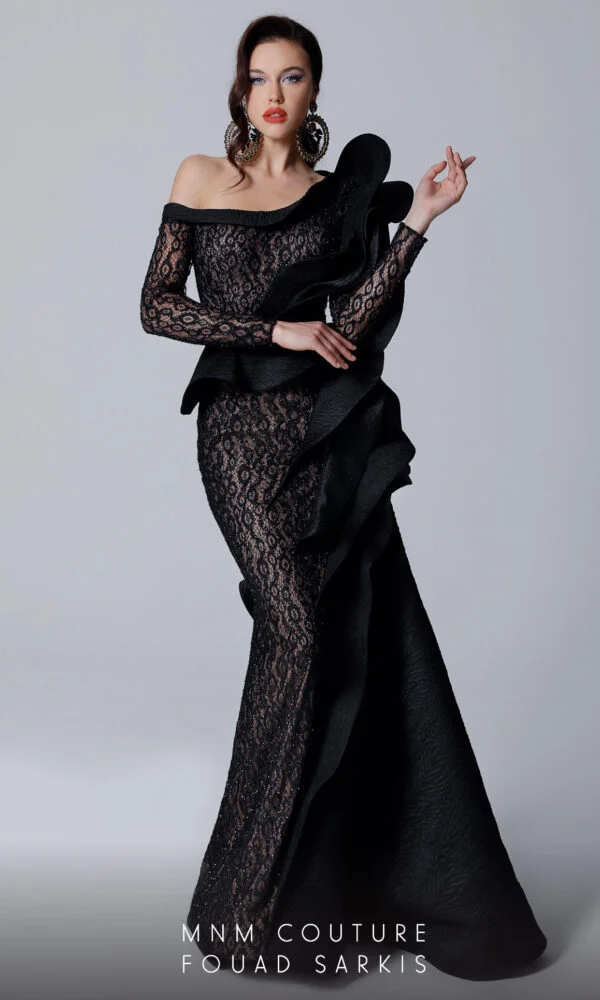 fouad sarkis black dress Fouad Sarkis F02952 Dress Black / 10 main image 1