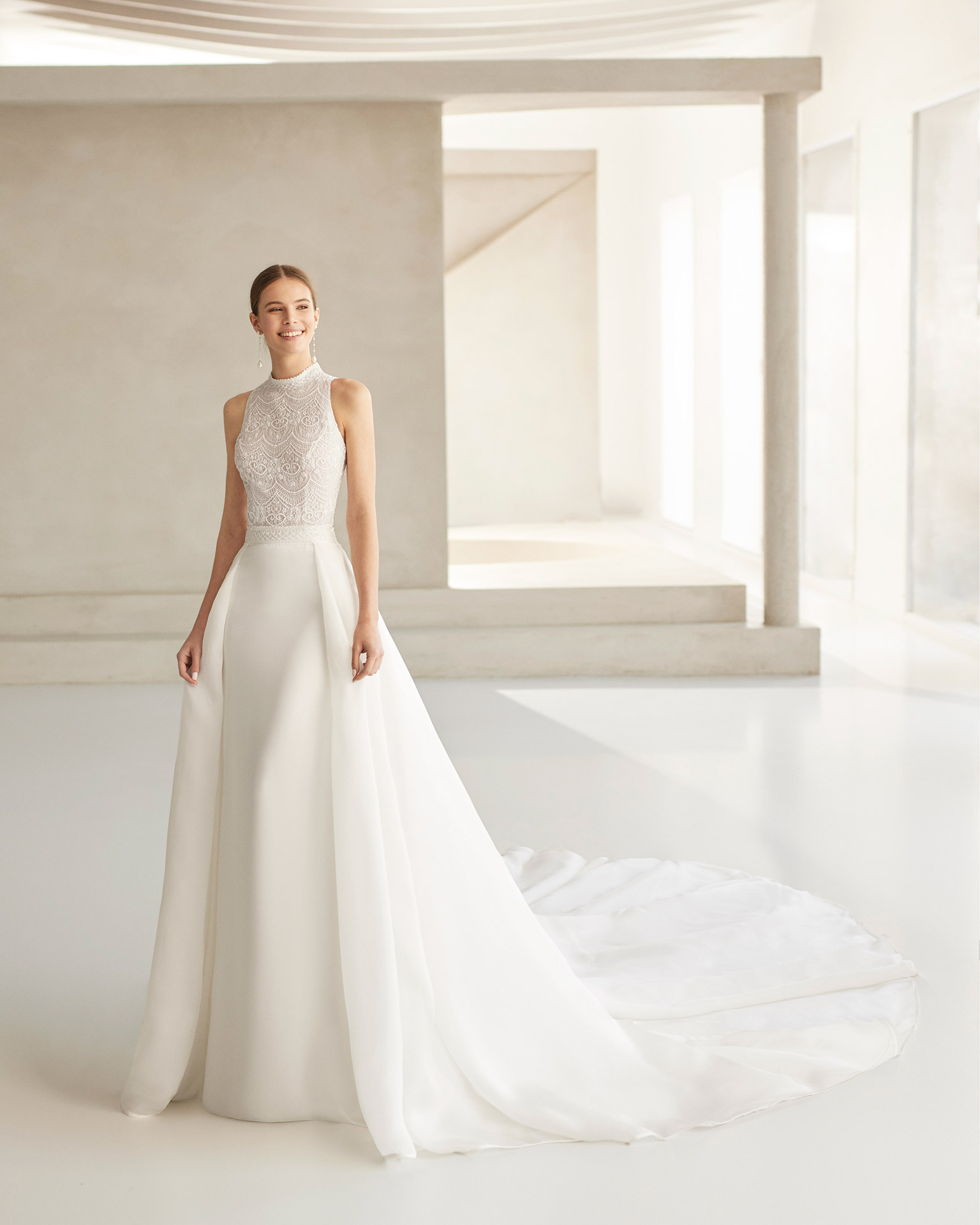 Barbados wedding dress by Rosa Clara. Shop online schedule a