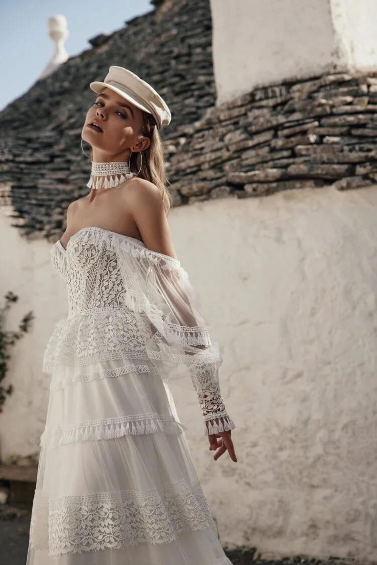 Arabella Wedding Dress by Ariamo. Shop Online & Schedule A Fitting at Ana Koi Bridal