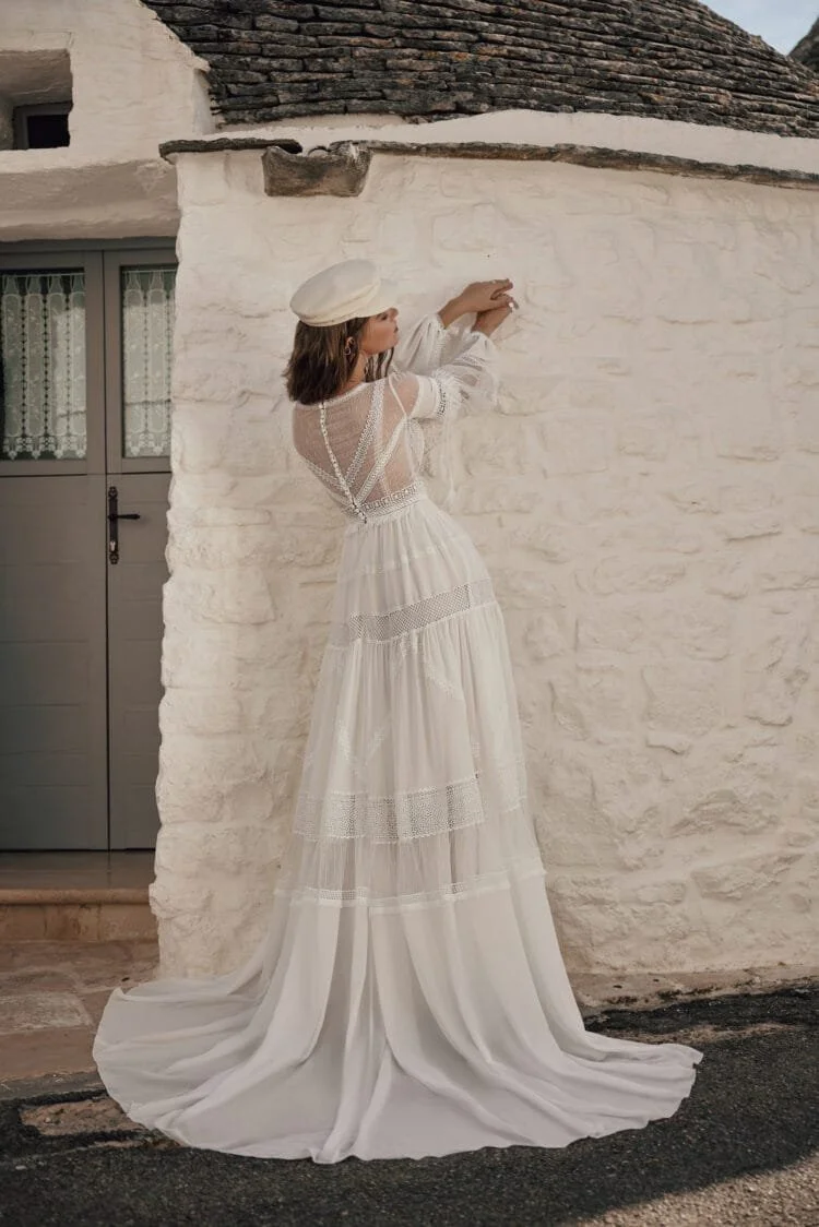 wedding dress hippy Raina Hippie Boho Wedding Dress | Off White Wedding Dress | Boho Wedding Dress | Maxi Wedding Dress | Vintage Wedding Dress