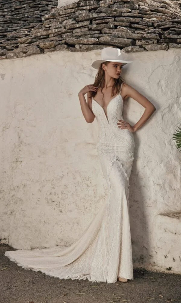 bohemian wedding dress miami Fiona by Ariamo Boho
