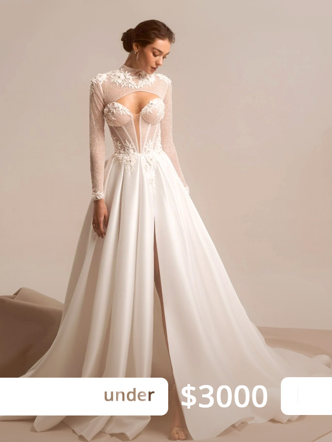 Wedding dresses under 3000