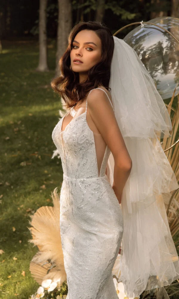 sachin and babi light blue dress 14 Simple & Elegant Informal Wedding Dresses