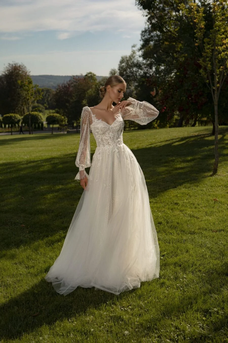Tiana wedding dress by Naviblue. Shop online & schedule a fitting at Ana Koi Bridal Tiana wedding dress by Naviblue. Shop online & schedule a fitting at Ana Koi Bridal