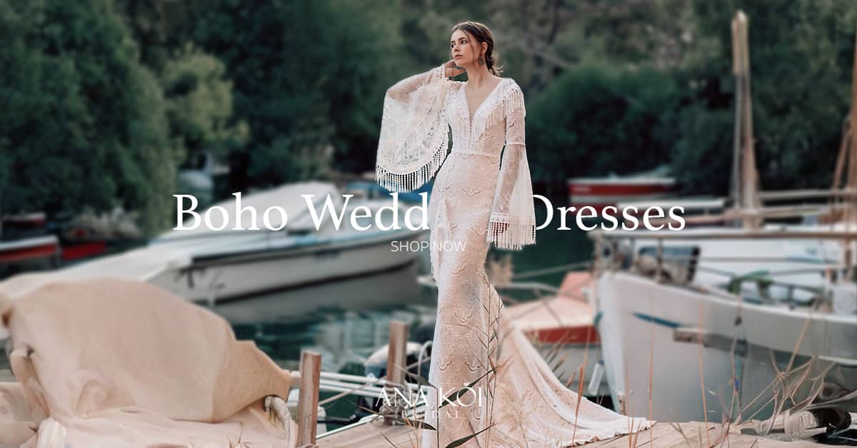 Boho wedding dresses