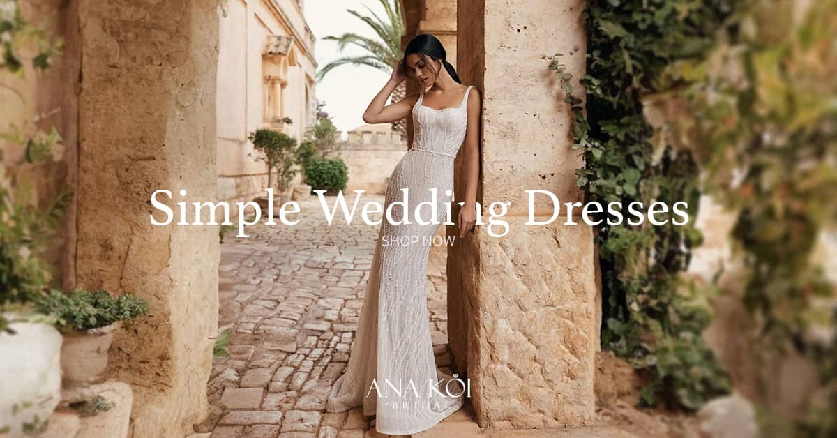 Simple wedding dresses