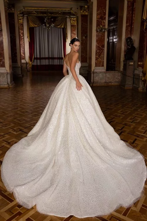 Augusta wedding dress by Nomes. Shop online & schedule a fitting at Ana Koi  Bridal