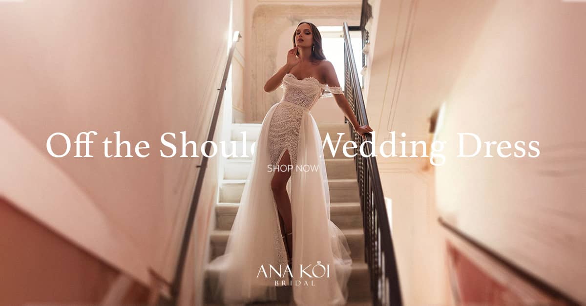 Off the Shoulders wedding dresses