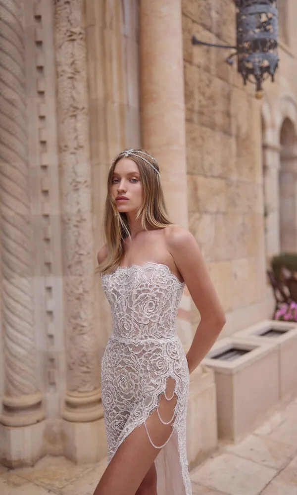 Beaded Lace Wedding Gowns  Buy Online at Ana Koi Bridal
