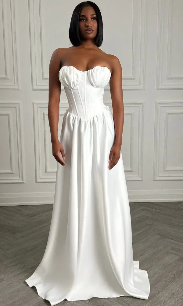 minimal wedding dress designers MINIMALIST WEDDING DRESSES
